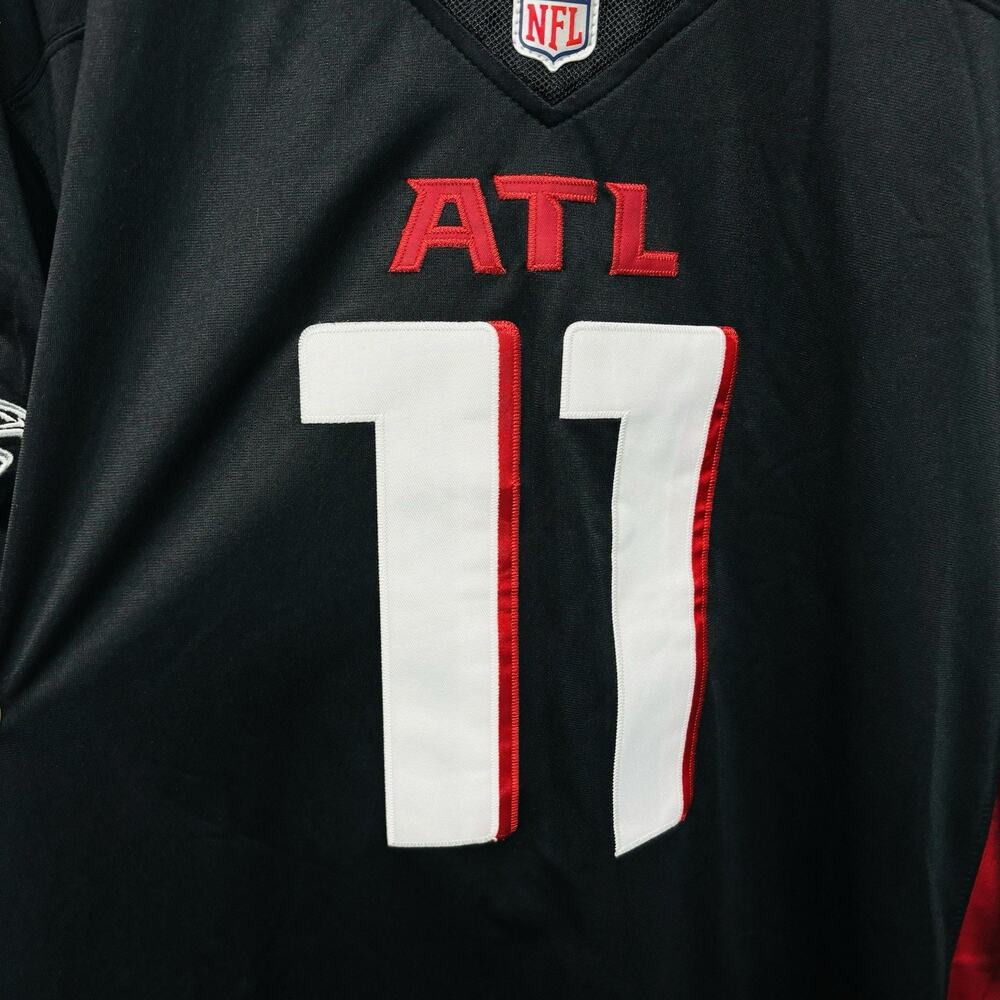 NFL Nike On Field Atlanta Falcons Julio Jones #11 Black Football Jersey Size 3XL - Picture 10 of 11